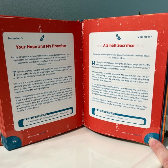 Jesus Calling 365 Devotions for Kids Christian Book - Picture 4 of 4